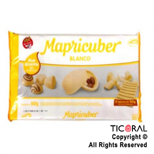 ARCOR MAPRICUBER TABLETA BLANCO X 500 GRS